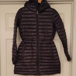 The Recycled Planet Drawstring Puffer Coat Women Small
